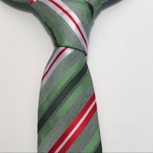 3/$20 💥Akzente tricolour striped tie